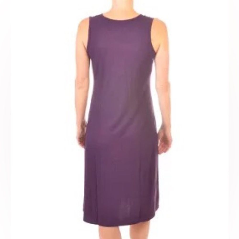 BROWNSTONE STUDIO:  PURPLE PIECE DRESS AND JACKET SIZE 18W